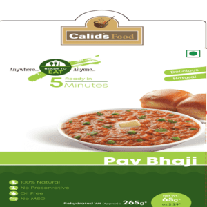 CALID'S FOOD-PAV BHAJI READY TO EAT-65 gm ( PACK OF 2 )