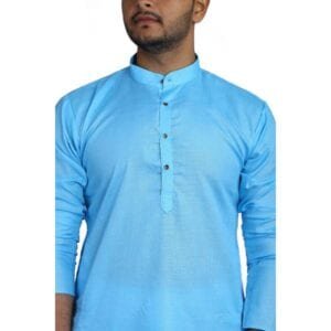 Buy Online Cotton KurtaPajama Traditional khadi Blue|Swadeshibabu