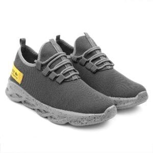BAXXICO-MEN'S CASUAL MESH MATERIAL SPORTS SHOES-GRAY (681)