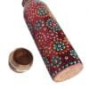 RASTOGI HANDICRAFTS-PURE COPPER WATER BOTTLE WITH INSULATED BAG-1000 ml