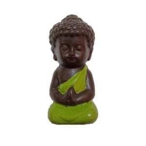 DIVINE SHOP-SITTING LORD BUDDHA CERAMIC HANDICRAFT STATUE