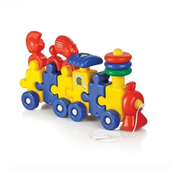 KHELO KUDOO-KID'S MY FIRST TRAIN TOY-MULTICOLOUR