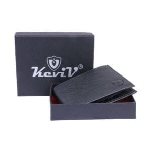 V S RETAILER-MEN'S ARTIFICIAL LEATHER WALLET-BLACK