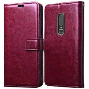BOT RETAILS-ONE PLUS 6 MOBILE FLIP COVER-PINK