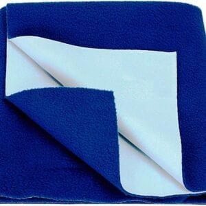 V S RETAILER-QUICK DRY WATERPROOF BED PROTECTOR DRY SHEET-ROYAL BLUE