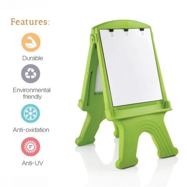 KHELO KUDOO-KID'S EASEL GRAND TOY-PARROT GREEN