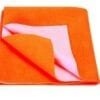V S RETAILER-QUICK DRY WATERPROOF BED PROTECTOR DRY SHEET-PEACH