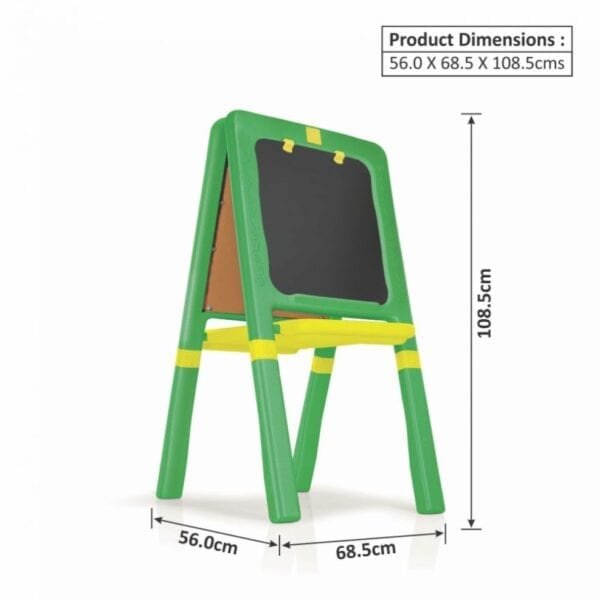 KHELO KUDOO-KID'S THE EASEL TOY-GREEN
