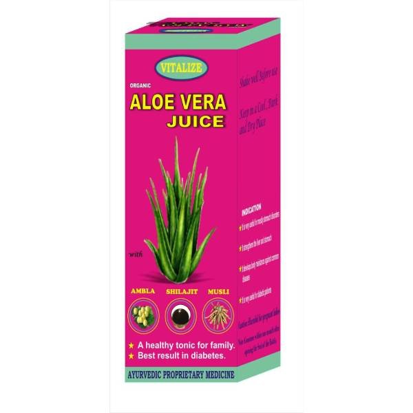 VITALIZE HERBS-ALOEVERA HERBAL JUICE-200 ml ( PACK OF 3)