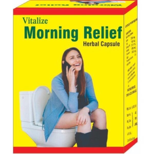 VITALIZE HERBS-MORNING RELIEF HERBAL CAPSULES-30 CAPS (PACK OF 2)