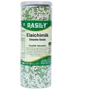 RASILY-ELAICHIMILK SESAME SEEDS-280 gm ( PACK OF 2 )
