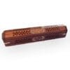 GRIPYOGA-DHOOP AND AGARBATTI WOODEN STAND-BROWN
