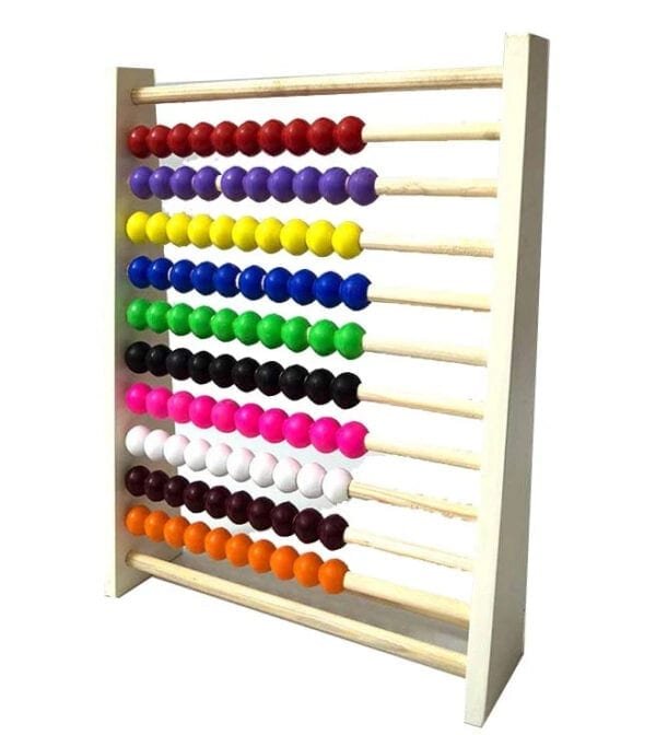 STRAWBERRY STOP-KID'S WOODEN ABACUS BOARD-MULTICOLOR