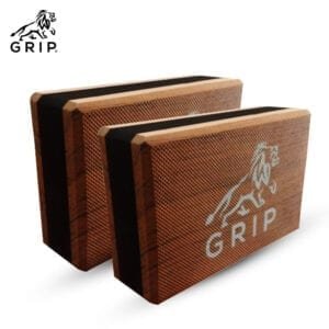 GRIPYOGA-UNISEX HIGH DENSITY EVA FOAM YOGA BRICKS-PACK OF 2