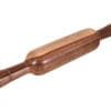 GRIPYOGA-WOODEN ROLLING PIN AND WOODEN BOARD-BROWN