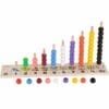 STRAWBERRY STOP-KID'S WOODEN COUNTING BLOCKS-MULTICOLOR