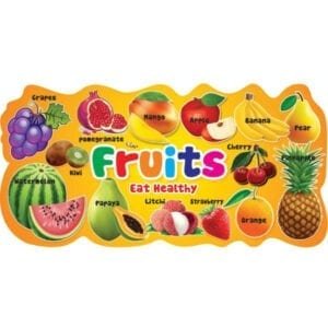 STRAWBERRY STOP-KID'S MDF MATERIAL WALL HANGING BOARD-MULTICOLOR