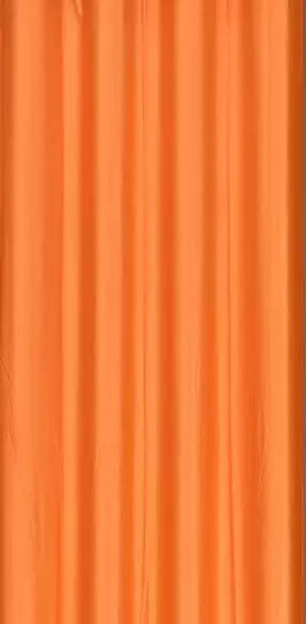 CURTAIN DECOR-POLYESTER BLACKOUT WINDOW CURTAIN-ORANGE (PACK OF 2)