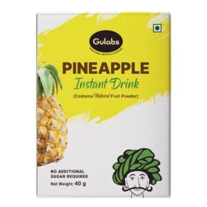 Gulabs-Pineapple Instant Drink-40 gm Each Pack (Pack of 5)