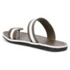 Emosis-Men's Faux Leather Casual Chappal Cum Thong Sandal-Olive