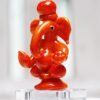 Beckon Venture-Handcrafted Lord Ganesha Statue-Orange