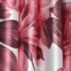 Reyansh Decor-Digital Print Polyester Curtain-Maroon (Pack Of 3)