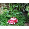 Beckon Venture-Handcrafted Cute Car Shaped Planter-Red