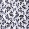 Reyansh Decor-Polyester Floral Grommet Curtain-Grey Multi (Pack Of 3)