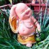 Beckon Venture-Handcrafted Little Buddha Idol Showpiece-Yellow