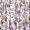 Reyansh Decor-Long Flower Print Polyester Curtain-Wine SF Print (Pack Of 3)