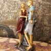 Beckon Venture-Valentine Romentic Love Couple Statue-Multicolor