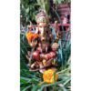 Beckon Venture-Handcrafted Lord Ganesha Statue Showpiece-Multicolor