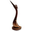 Mukherjee Handicraft-Wooden Decorative Bird Showpiece For Home Decor-Brown