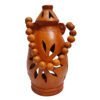 Mukherjee Handicraft-Big Terracotta Hanging Candle Holder-Brown