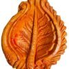Mukherjee Handicraft-Terracotta Clay Decorative Diwali Diya-Brown (Pack Of 5)