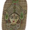 Mukherjee Handicraft-Bamboo Handmade Maa Durga Wall Hanging-Multicolor