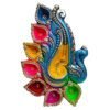 Mukherjee Handicraft-Terracotta Decorative 7 Diwali Diya Tray-Multicolor