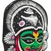 Mukherjee Handicraft-Paper Wall Hanging Chhau Mask-Multicolor