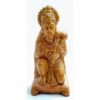 Mukherjee Handicraft-Terracotta Lord Hanuman Statue-Brown