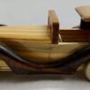 Mukherjee Handicraft-Wooden Vintage Classic Vehicle Car Toy Showpiece-Brown