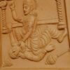 Mukherjee Handicraft-Terracotta Wall Hanging Showpiece-Brown