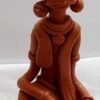 Mukherjee Handicraft-Terracotta Showpiece for Home Decoration-Brown