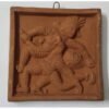 Mukherjee Handicraft-Terracotta Wall Hanging Showpiece-Brown