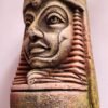 Mukherjee Handicraft-Handcrafted Terracotta Mummy Idol Showpiece-Multicolor